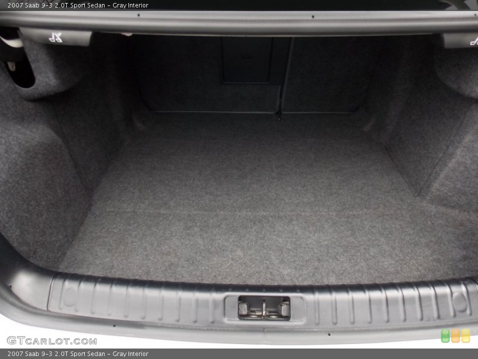 Gray Interior Trunk for the 2007 Saab 9-3 2.0T Sport Sedan #78043008