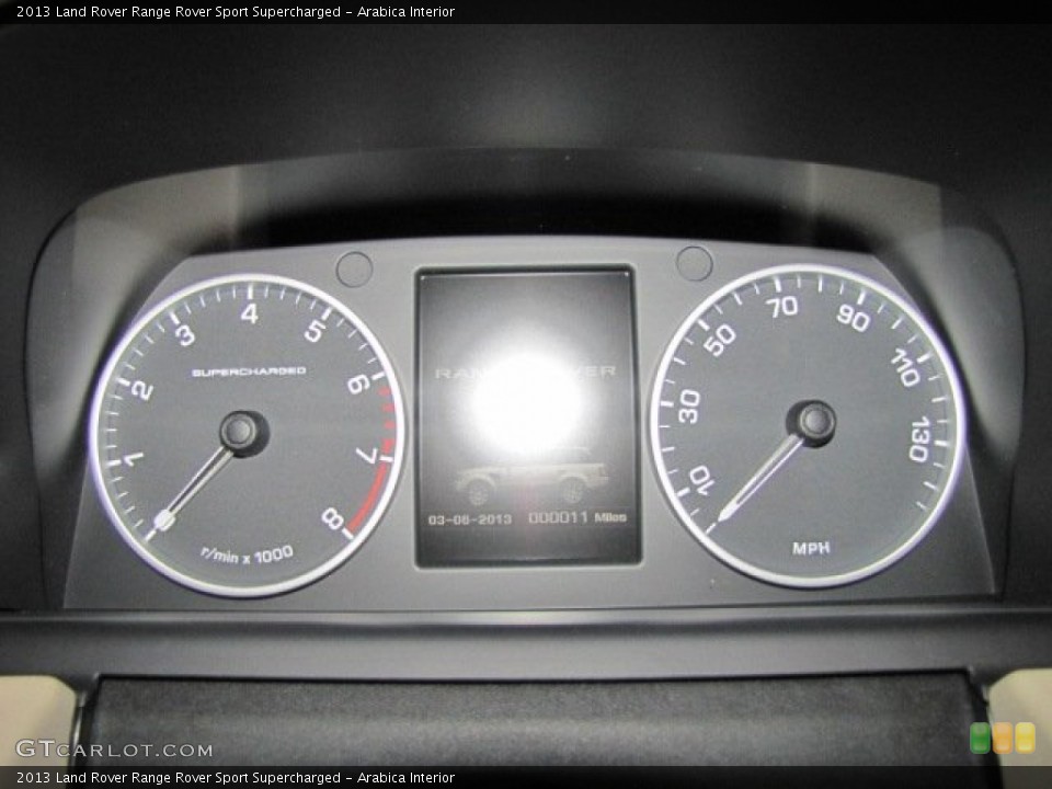 Arabica Interior Gauges for the 2013 Land Rover Range Rover Sport Supercharged #78043170