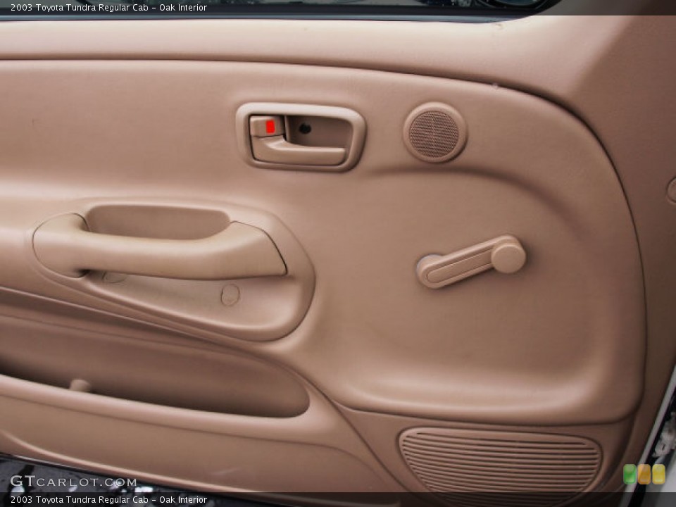 Oak Interior Door Panel for the 2003 Toyota Tundra Regular Cab #78043782