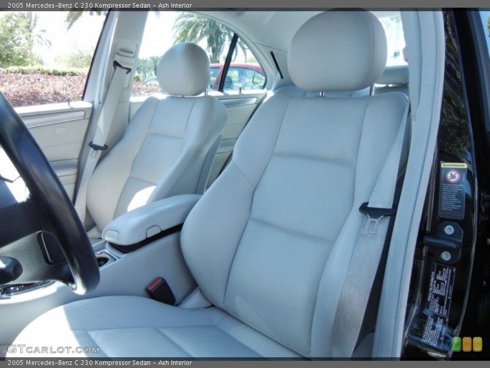 Ash Interior Front Seat for the 2005 Mercedes-Benz C 230 Kompressor Sedan #78045546