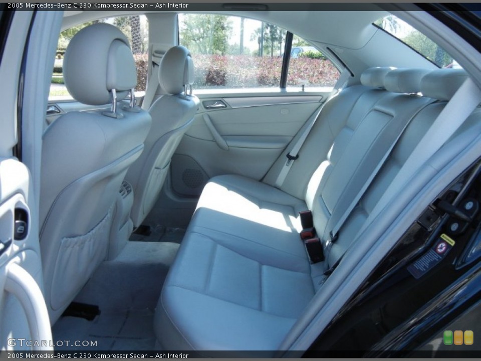 Ash Interior Rear Seat for the 2005 Mercedes-Benz C 230 Kompressor Sedan #78045589