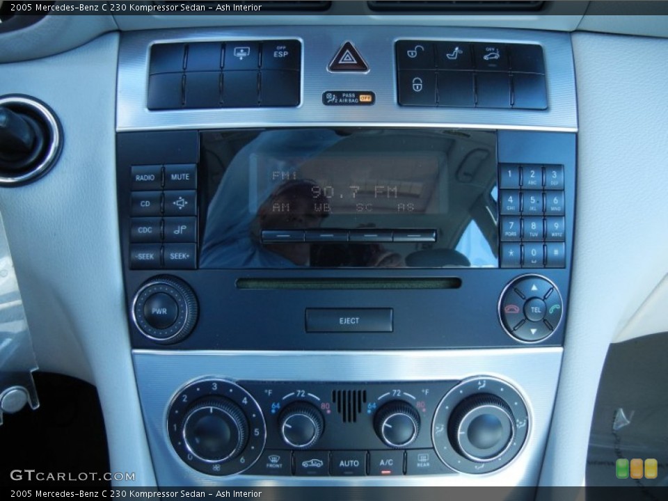 Ash Interior Controls for the 2005 Mercedes-Benz C 230 Kompressor Sedan #78045747