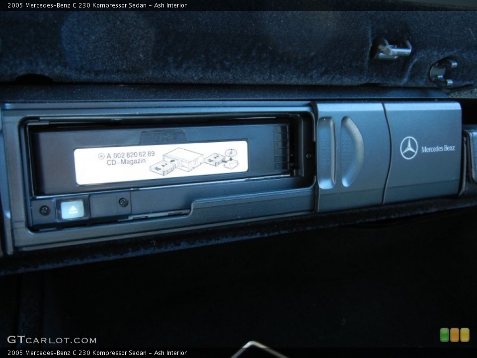 Ash Interior Audio System for the 2005 Mercedes-Benz C 230 Kompressor Sedan #78045765