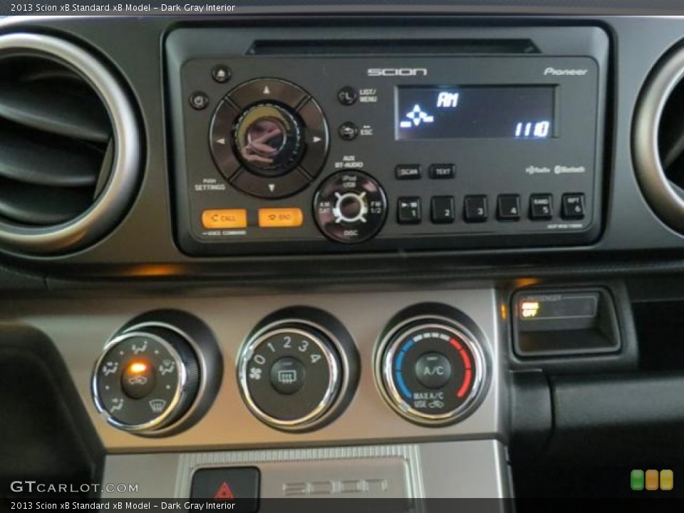 Dark Gray Interior Controls for the 2013 Scion xB  #78048633