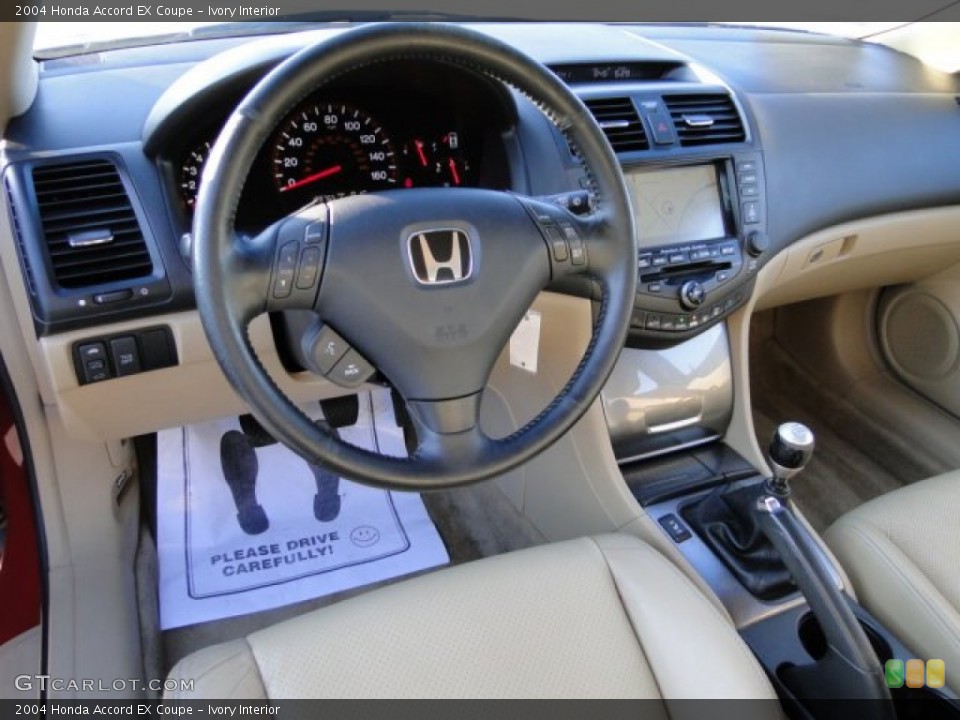 Ivory Interior Dashboard for the 2004 Honda Accord EX Coupe #78051672