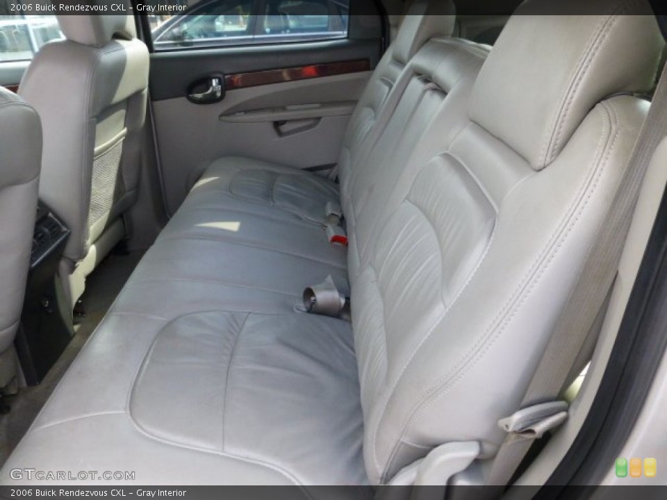 Gray Interior Rear Seat for the 2006 Buick Rendezvous CXL #78052740
