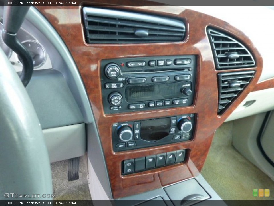 Gray Interior Controls for the 2006 Buick Rendezvous CXL #78052809