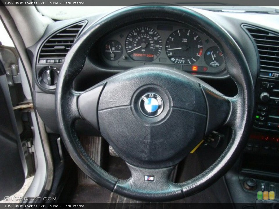 Black Interior Steering Wheel for the 1999 BMW 3 Series 328i Coupe #78054297