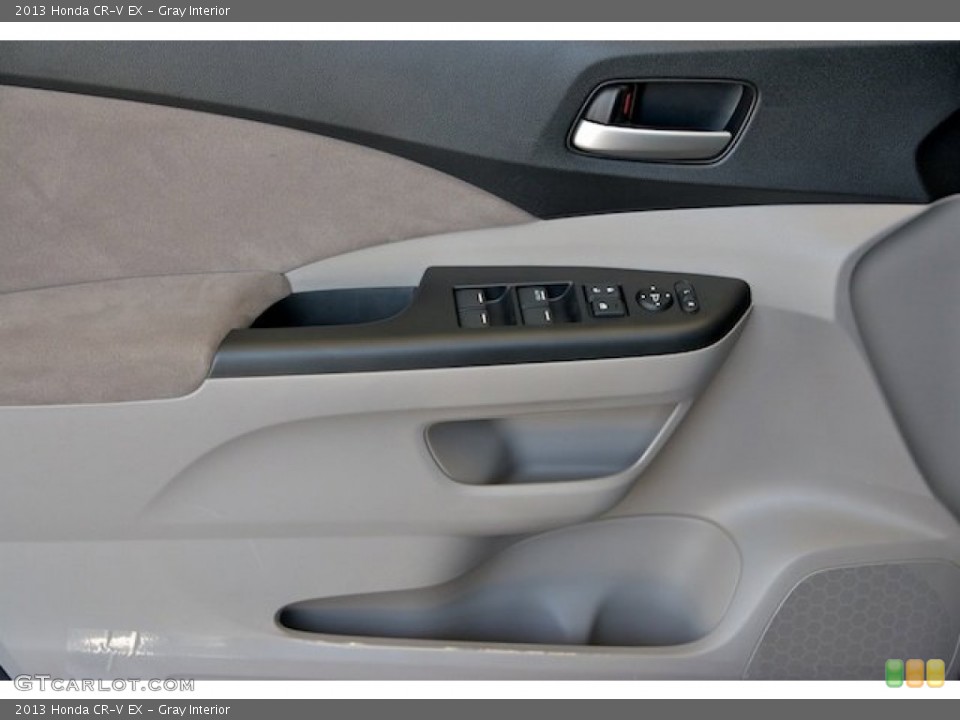 Gray Interior Controls for the 2013 Honda CR-V EX #78054588