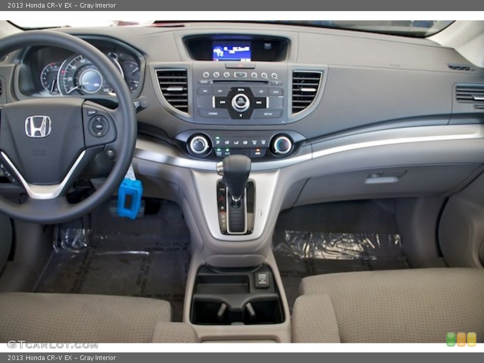 Gray Interior Dashboard for the 2013 Honda CR-V EX #78054673