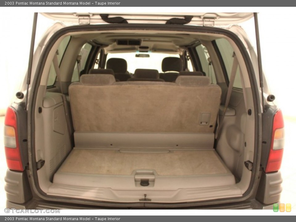 Taupe Interior Trunk for the 2003 Pontiac Montana  #78054969