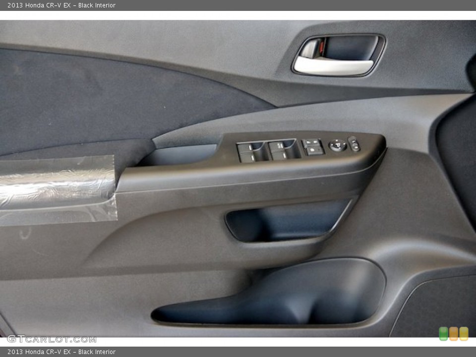 Black Interior Controls for the 2013 Honda CR-V EX #78055485