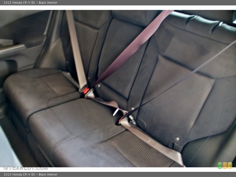 Black Interior Rear Seat for the 2013 Honda CR-V EX #78055820