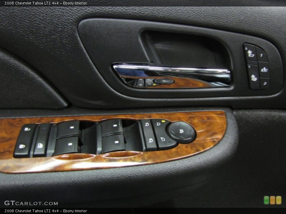 Ebony Interior Controls for the 2008 Chevrolet Tahoe LTZ 4x4 #78055860