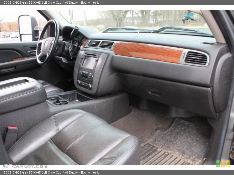 Ebony Interior Dashboard for the 2008 GMC Sierra 3500HD SLE Crew Cab 4x4 Dually #78057126