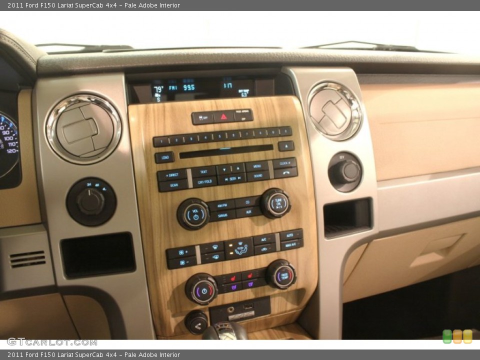 Pale Adobe Interior Controls for the 2011 Ford F150 Lariat SuperCab 4x4 #78058525