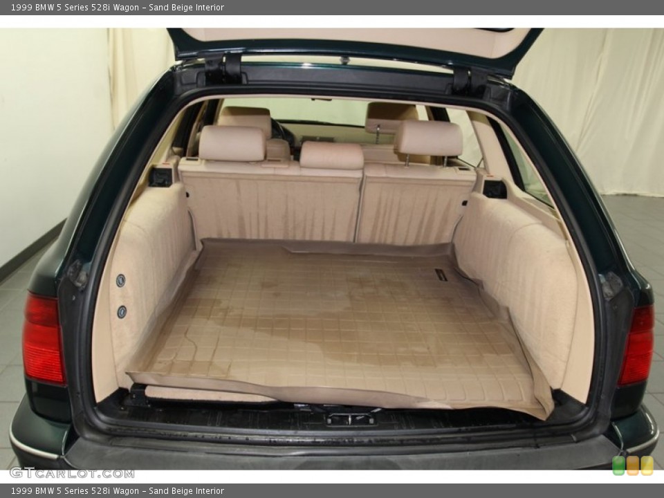 Sand Beige Interior Trunk for the 1999 BMW 5 Series 528i Wagon #78059634