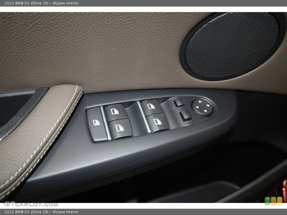 Mojave Interior Controls for the 2013 BMW X3 xDrive 28i #78060123