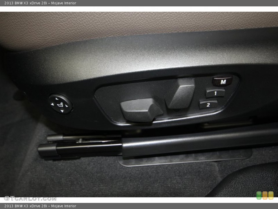 Mojave Interior Controls for the 2013 BMW X3 xDrive 28i #78060138