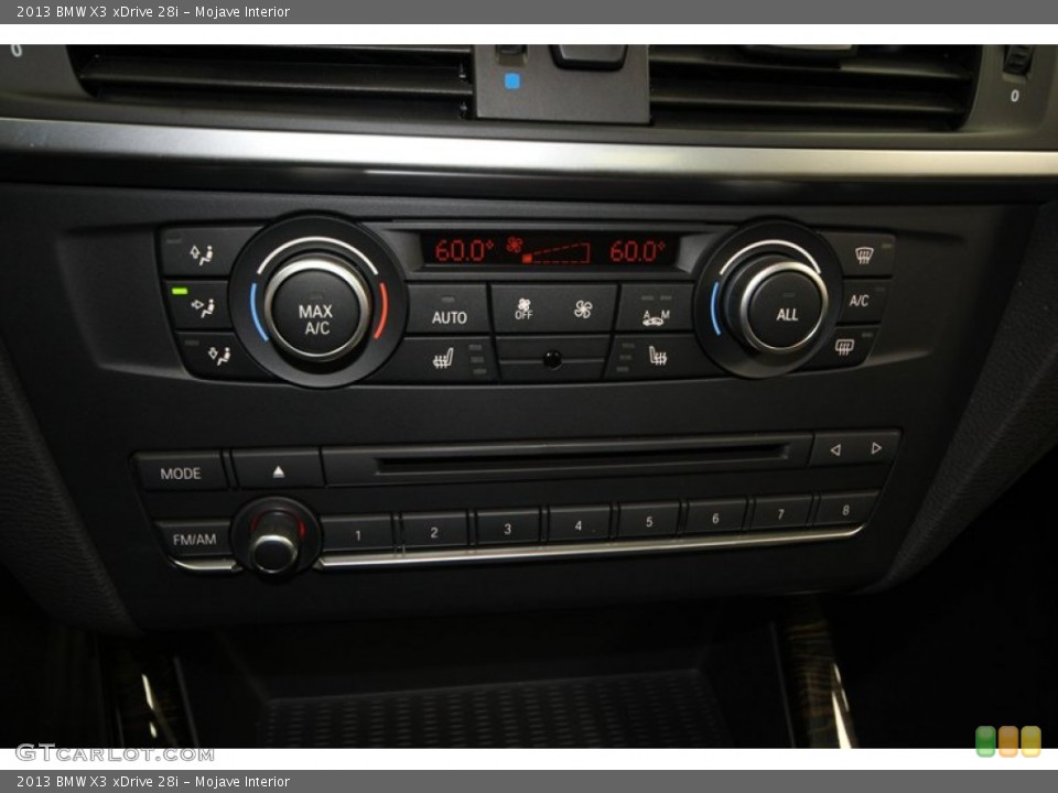 Mojave Interior Controls for the 2013 BMW X3 xDrive 28i #78060210