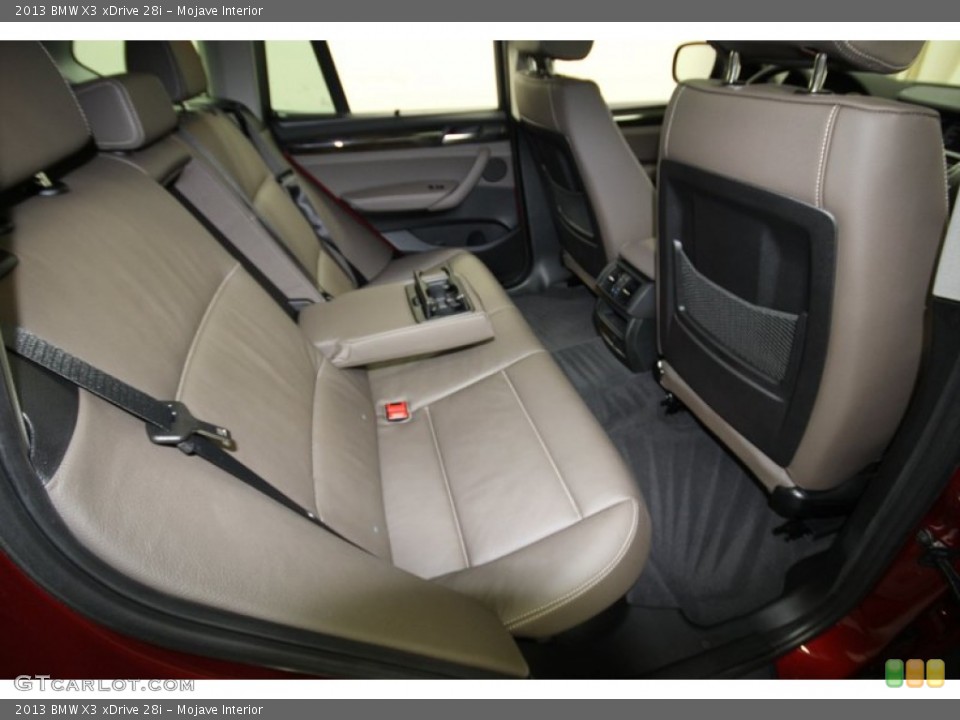 Mojave Interior Rear Seat for the 2013 BMW X3 xDrive 28i #78060507