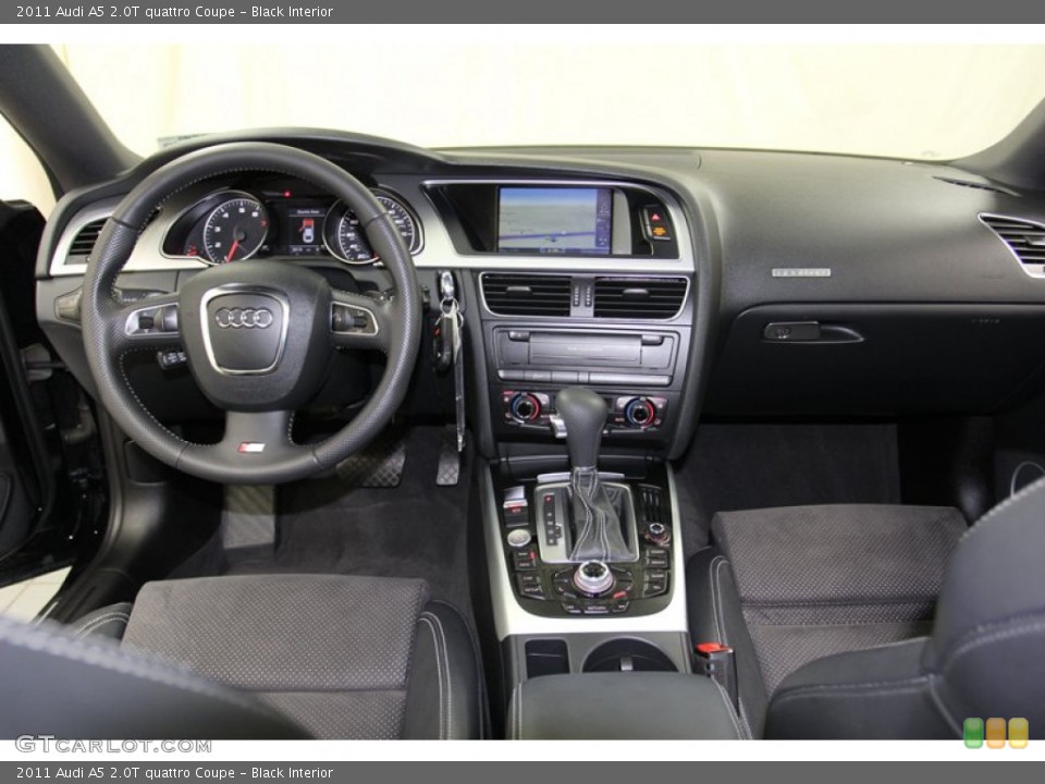 Black Interior Dashboard for the 2011 Audi A5 2.0T quattro Coupe #78060770