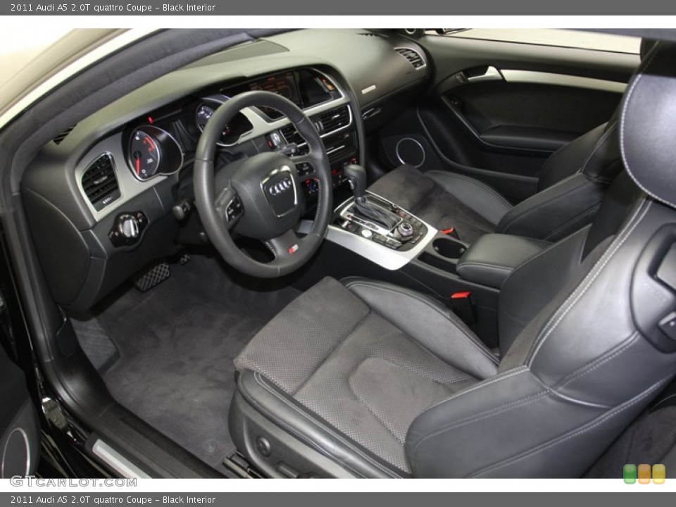 Black Interior Photo for the 2011 Audi A5 2.0T quattro Coupe #78060939