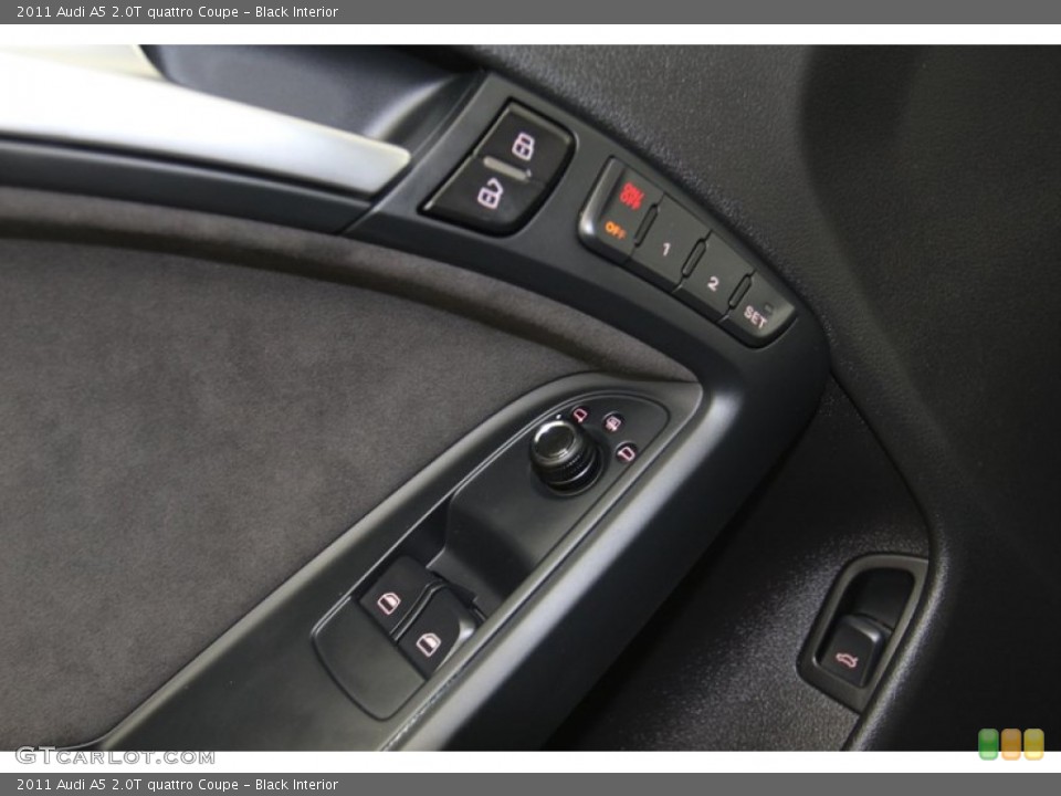 Black Interior Controls for the 2011 Audi A5 2.0T quattro Coupe #78060996