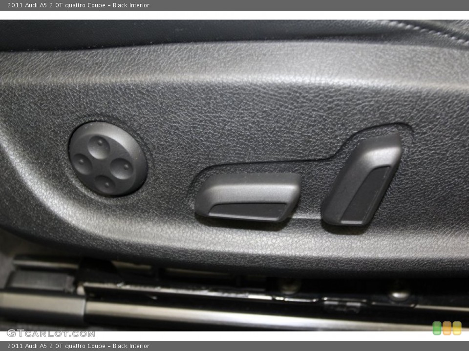 Black Interior Controls for the 2011 Audi A5 2.0T quattro Coupe #78061016