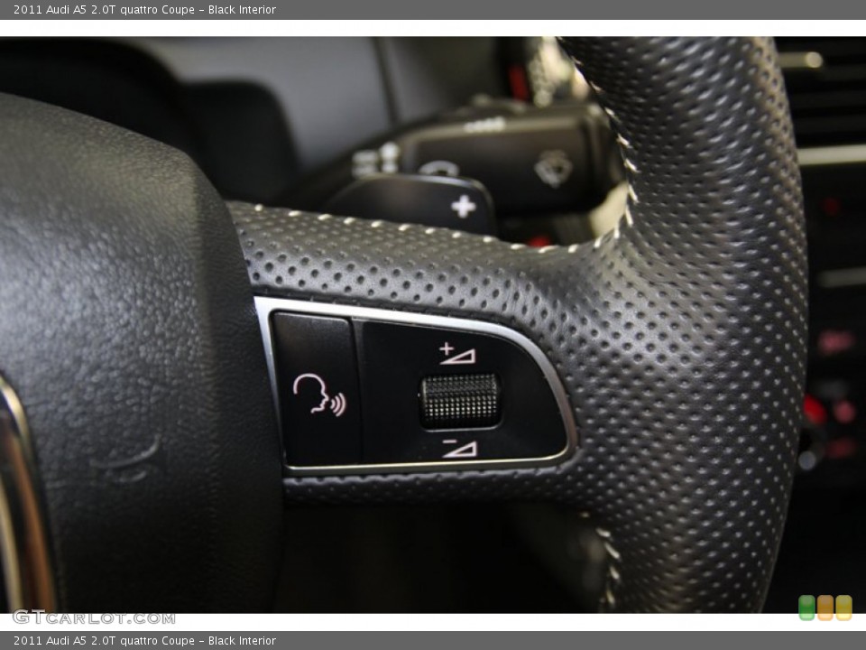 Black Interior Controls for the 2011 Audi A5 2.0T quattro Coupe #78061449