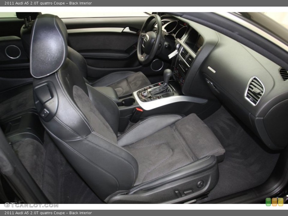 Black Interior Front Seat for the 2011 Audi A5 2.0T quattro Coupe #78061551