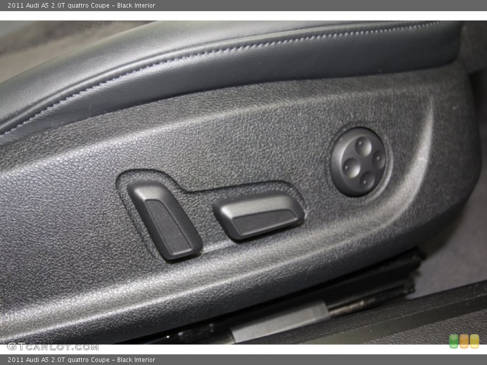 Black Interior Front Seat for the 2011 Audi A5 2.0T quattro Coupe #78061563