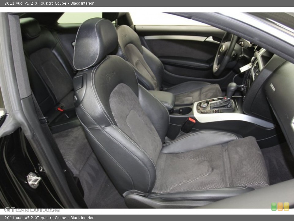 Black Interior Front Seat for the 2011 Audi A5 2.0T quattro Coupe #78061614