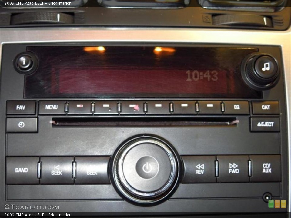 Brick Interior Audio System for the 2009 GMC Acadia SLT #78062134