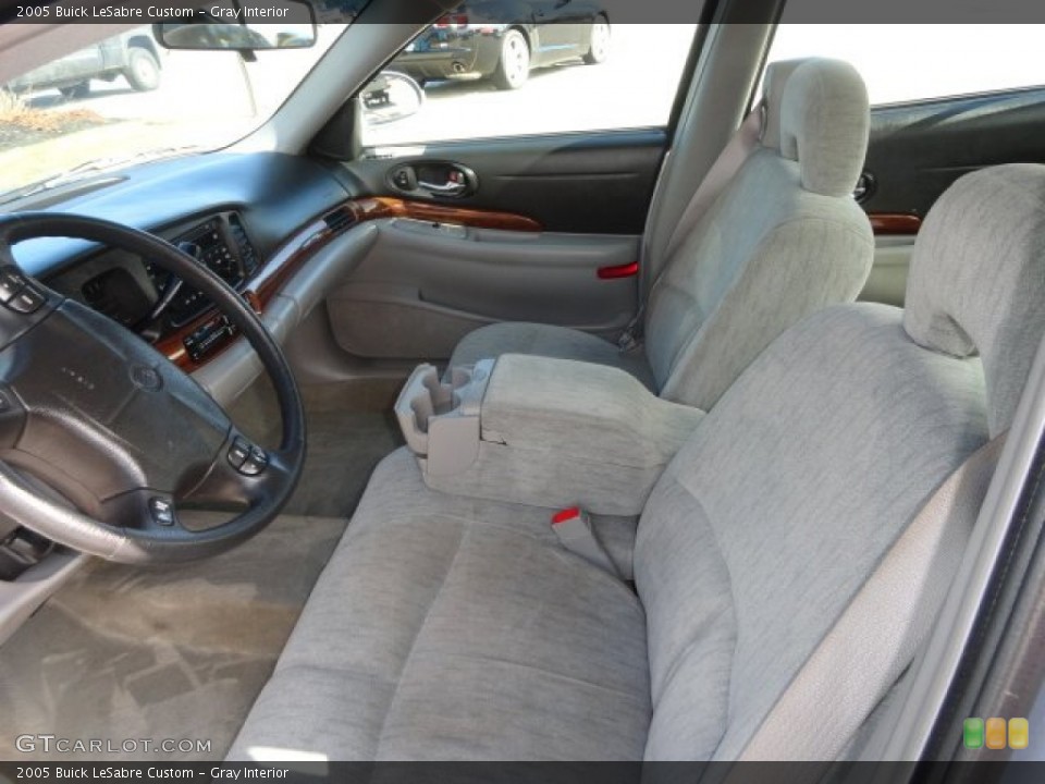 Gray Interior Front Seat for the 2005 Buick LeSabre Custom #78063596