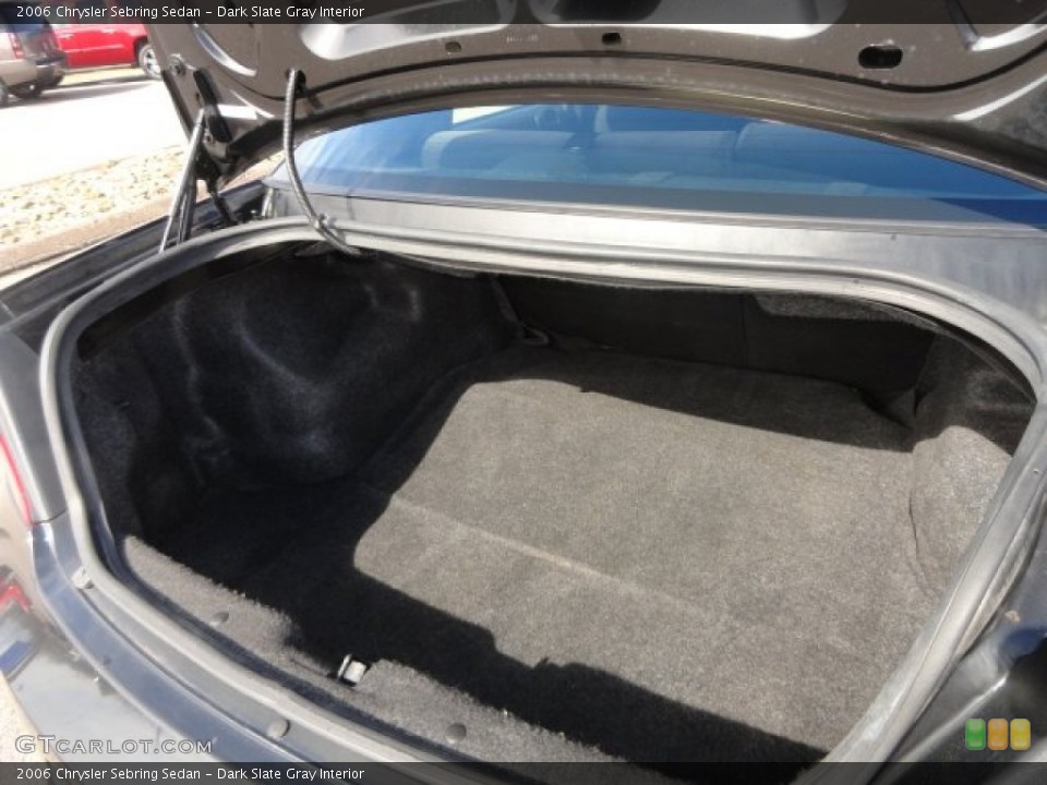 Dark Slate Gray Interior Trunk for the 2006 Chrysler Sebring Sedan #78063834