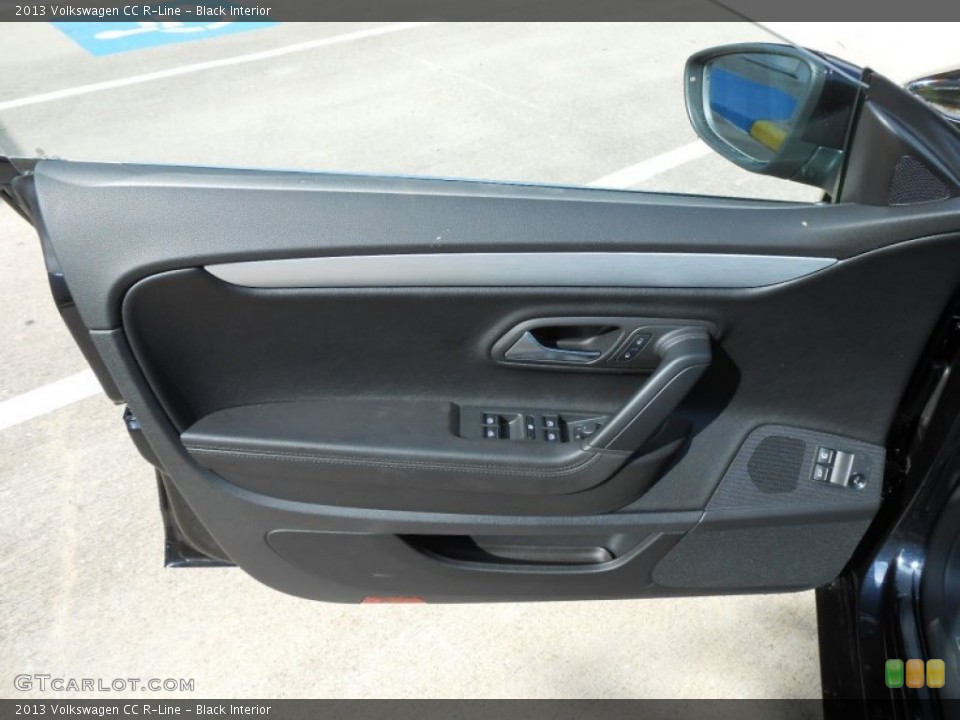 Black Interior Door Panel for the 2013 Volkswagen CC R-Line #78063976