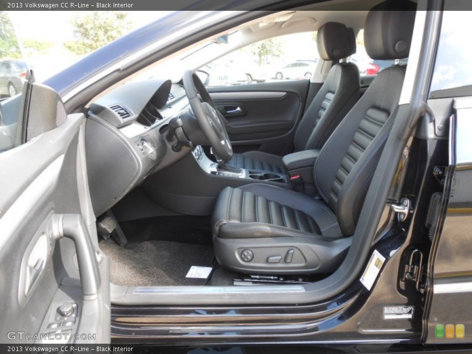 Black Interior Photo for the 2013 Volkswagen CC R-Line #78063999