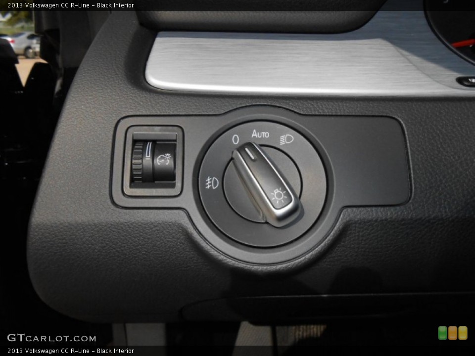 Black Interior Controls for the 2013 Volkswagen CC R-Line #78064221