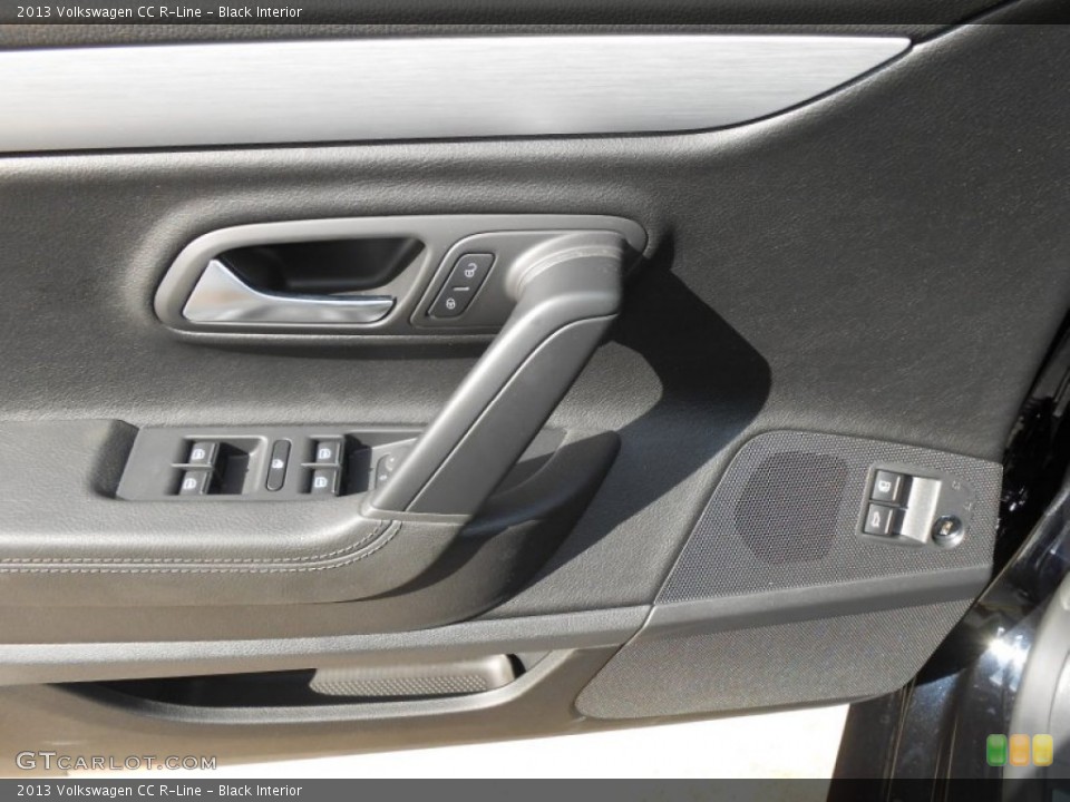 Black Interior Controls for the 2013 Volkswagen CC R-Line #78064239