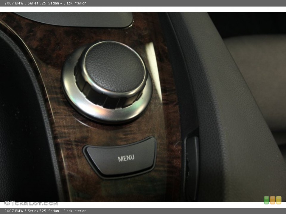 Black Interior Controls for the 2007 BMW 5 Series 525i Sedan #78065408