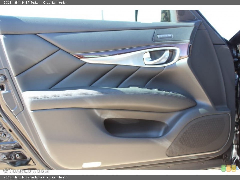 Graphite Interior Door Panel for the 2013 Infiniti M 37 Sedan #78065580