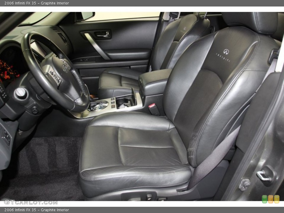 Graphite Interior Front Seat for the 2006 Infiniti FX 35 #78065669