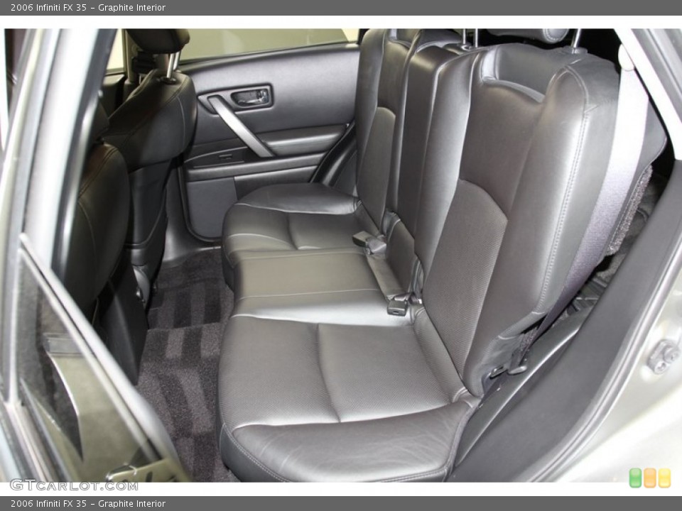Graphite Interior Rear Seat for the 2006 Infiniti FX 35 #78065781
