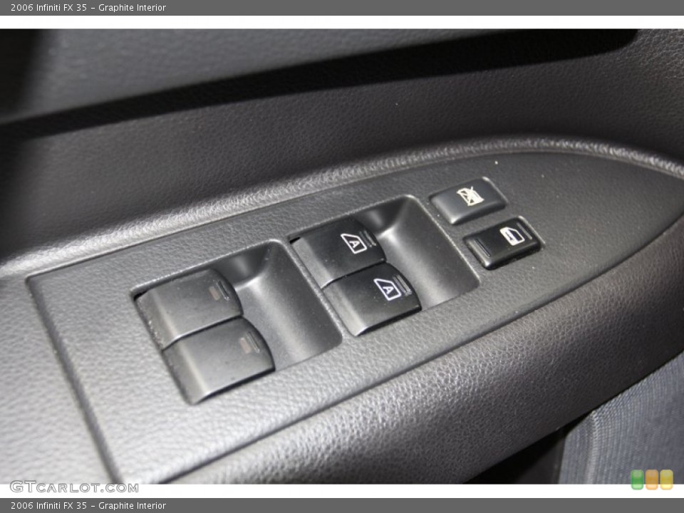 Graphite Interior Controls for the 2006 Infiniti FX 35 #78065802