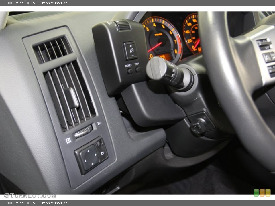 Graphite Interior Controls for the 2006 Infiniti FX 35 #78065981