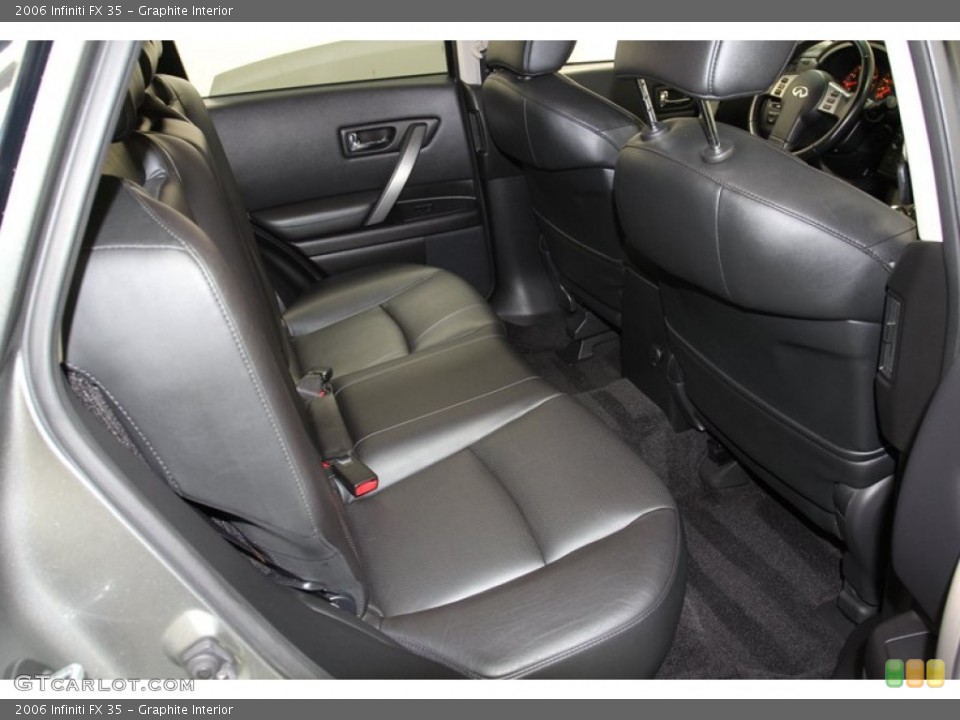 Graphite Interior Rear Seat for the 2006 Infiniti FX 35 #78065994