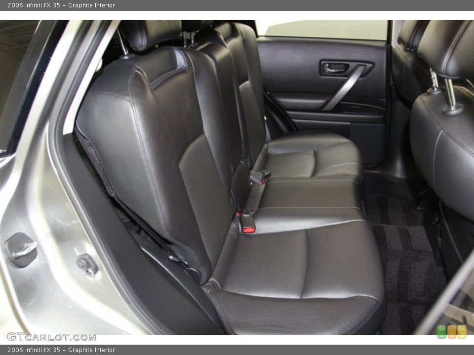 Graphite Interior Rear Seat for the 2006 Infiniti FX 35 #78066003