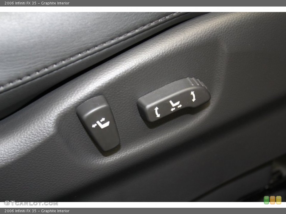 Graphite Interior Controls for the 2006 Infiniti FX 35 #78066030