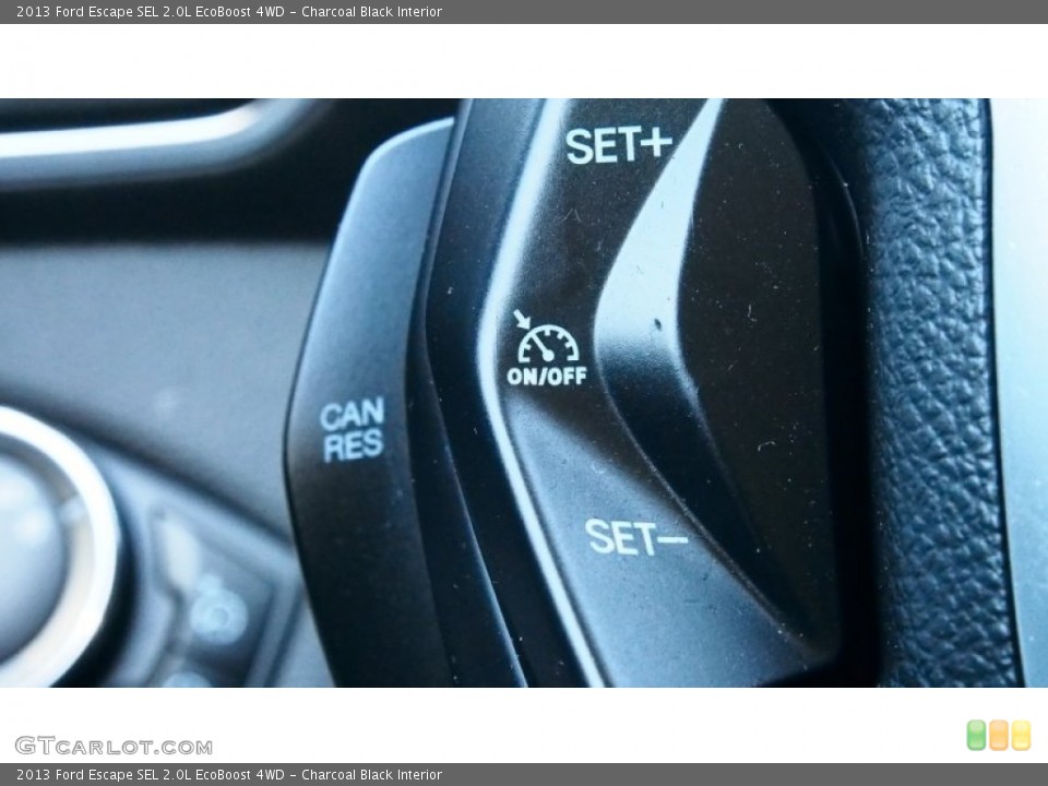 Charcoal Black Interior Controls for the 2013 Ford Escape SEL 2.0L EcoBoost 4WD #78066126